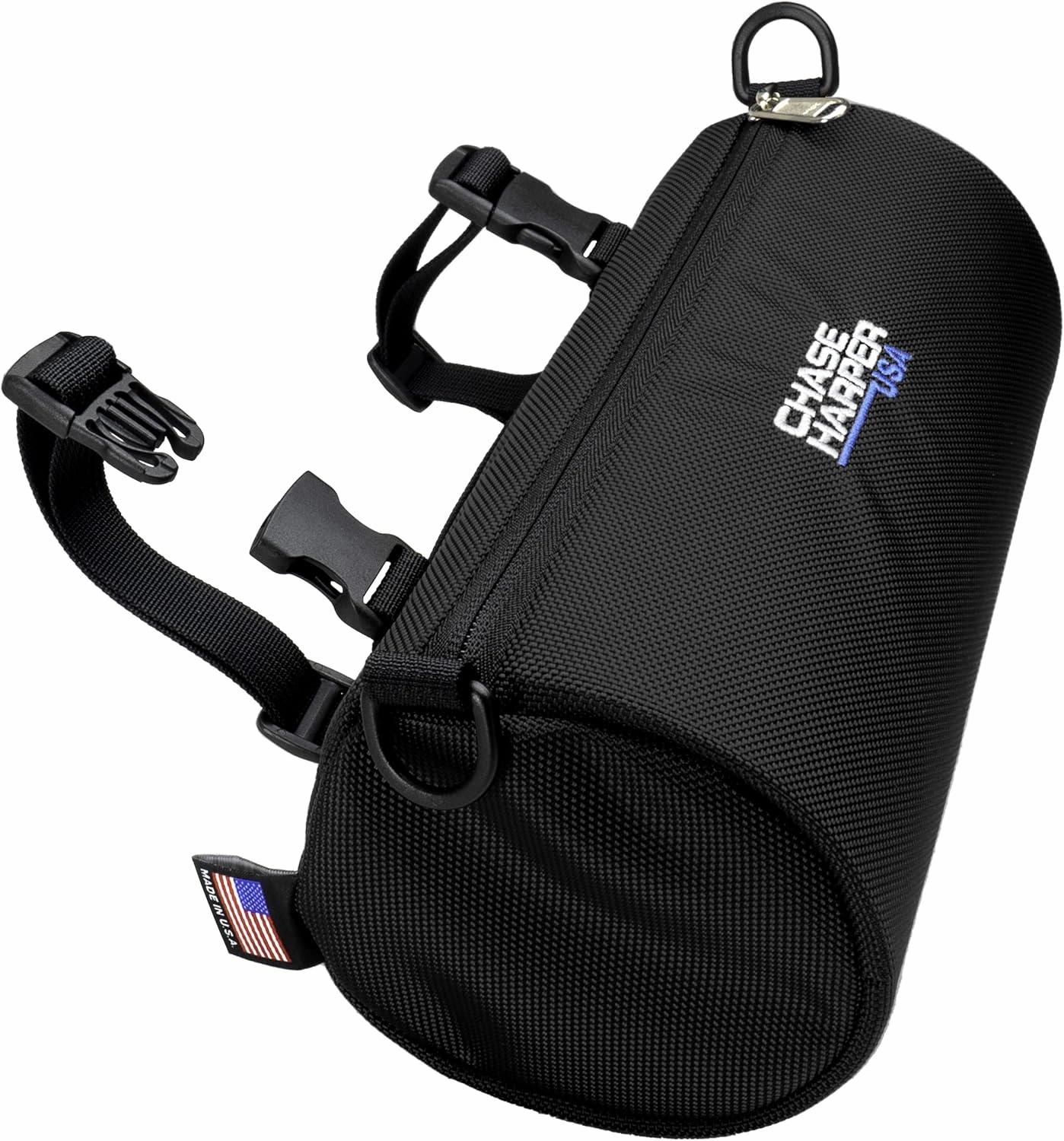 105000 Ruckus Barrel Bag - Black - Highly Durable Industrial Grade Ballistic Nylon Exterior with Strong Thermoplastic Insert Full Length Zippered Opening - Black