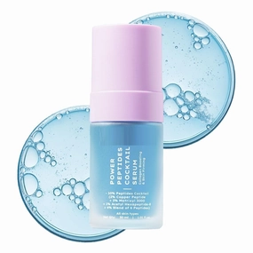 10% Power Peptide & 2% Copper Peptide Serum| Advanced Anti-Aging Formula | Reduces Fine Lines & Wrinkles | Glowing Skin | Face Serum For Men & Women | All Skin Types - 30ml