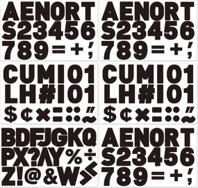 124 Pcs Classic Magnetic Letters Numbers for Classroom 2.5 Inch Magnetic Alphabet Letters Whiteboard Fridge ABC for Boys Girls Educational Preschool Home Learning(Black)