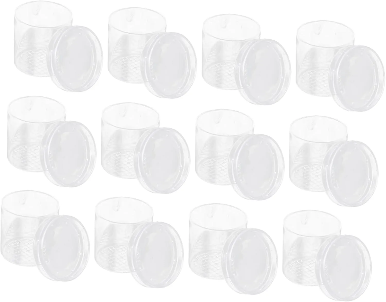 12pcs Portable Multi-Function Insect Observation Containers Viewer Lightweight Transparent Design for Outdoor Fun and Learning Activities