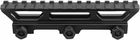 145mm Aluminum Alloy Tactical Mount Adapter – Lightweight 20mm Rail Riser with 3 Locking Screws, Fits Standard Mounting Systems for DIY & Outdoor Gear