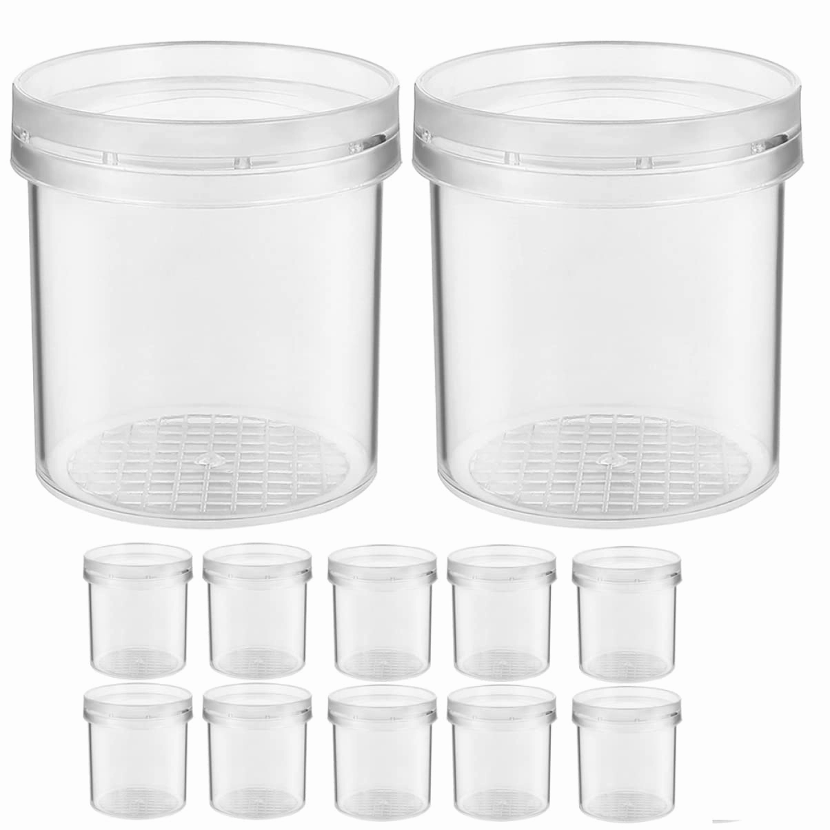 15pcs Portable Critter Box for Insect Observation Lightweight Magnifier Viewers Vents Teaching Instrument for Outdoor Exploration and Boys and Education