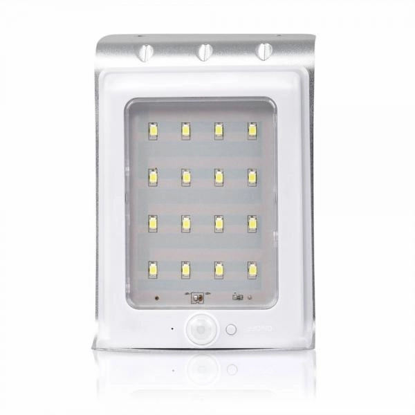 16 LED Solar Power Motion Sensor Wall Light Garden Yard Waterproof Human Body Sensor   Weak light