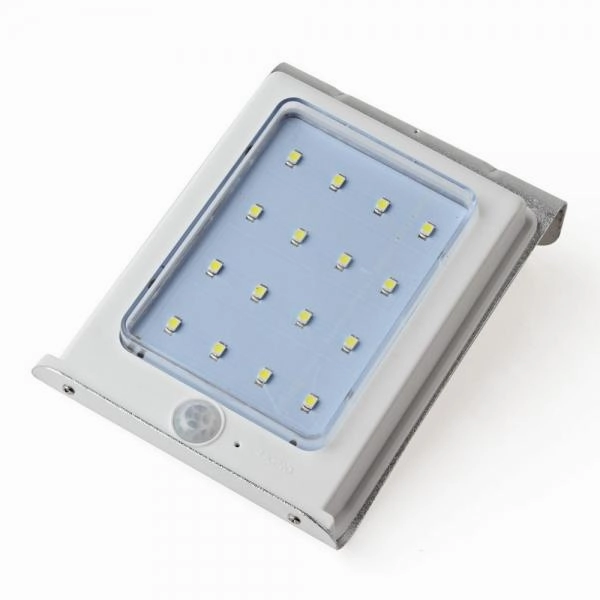 16 LED Solar Power Motion Sensor Wall Light Garden Yard Waterproof Human Body Sensor   Weak light