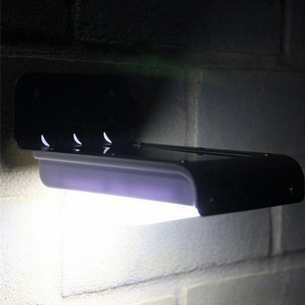 16 LED Solar Power Motion Sensor Wall Light Garden Yard Waterproof Human Body Sensor   Weak light