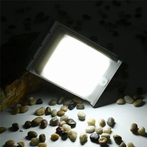16 LED Solar Power Motion Sensor Wall Light Garden Yard Waterproof Human Body Sensor   Weak light