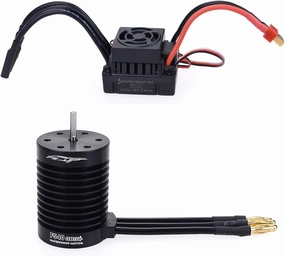 1/10 RC Car Racing Brushless Motor F540 4370KV with 60A ESC Combo Set for 1/10 RC Car Upgrade Parts