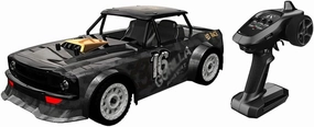 1/16 Remote Control High Speed Car, 4WD RC Drifting Racing Cars Fast 50 km/h Truck 2.4Ghz Off-Road 4X4 Buggy Car Speed & Steering Control Vehicle Toy with Lights for Kids and Adults