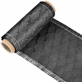 1 Roll Bee Hive Carbon Fiber Fabric 4 Inch x 5 Feet Black Carbon Fiber Cloth 2 x 2 Twill Weave 3k/ 220g Sheet for Structural Reinforcement, Repair, DIY Projects