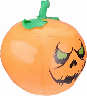 1pc Halloween Inflatable Pumpkin Balloon Decor Party Pendant for Festive Celebrations Bright Design for Halloween Parties Bars and Shopping Centers
