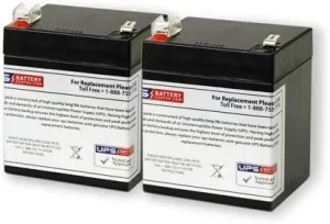 (2) 12V 5Ah F2 - Xcooter Mini-X New Replacement Battery Set by UPSBatteryCenter