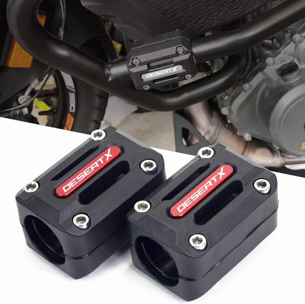 2021 2022 for Ducati Desert X DesertX Motorcycle Accessories Engine Guard Crash bar Protection Bumper Block