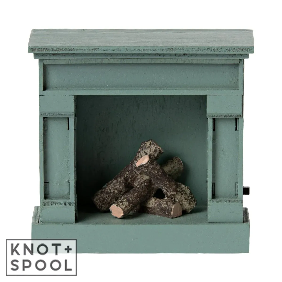 2024 Maileg Mouse Blue Fireplace