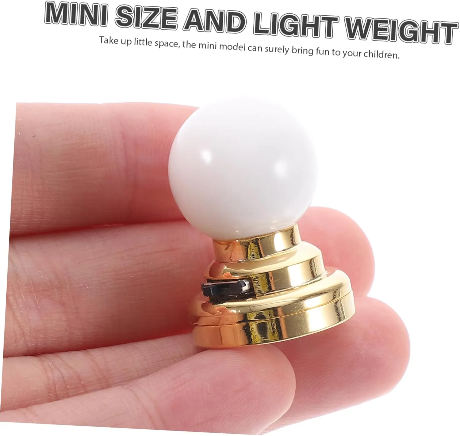 2pcs Doll House Led Ceiling Lamp Miniature Decoration Light for Dollhouse Unique Chandelier Accessory for House Creating Scenes Battery Not Included