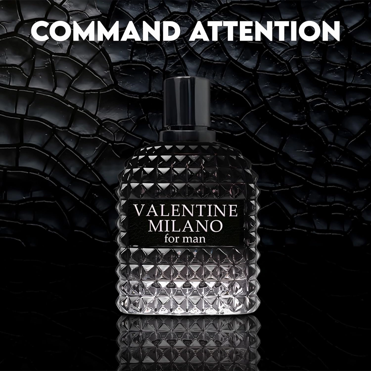 2PCS Valentine Milano/1 Billion Eau De Toilette for Men-Fresh,Romantic Scent Perfume for Men 3.4 Fl Oz Each Mens Cologne For All Skin Daily Used