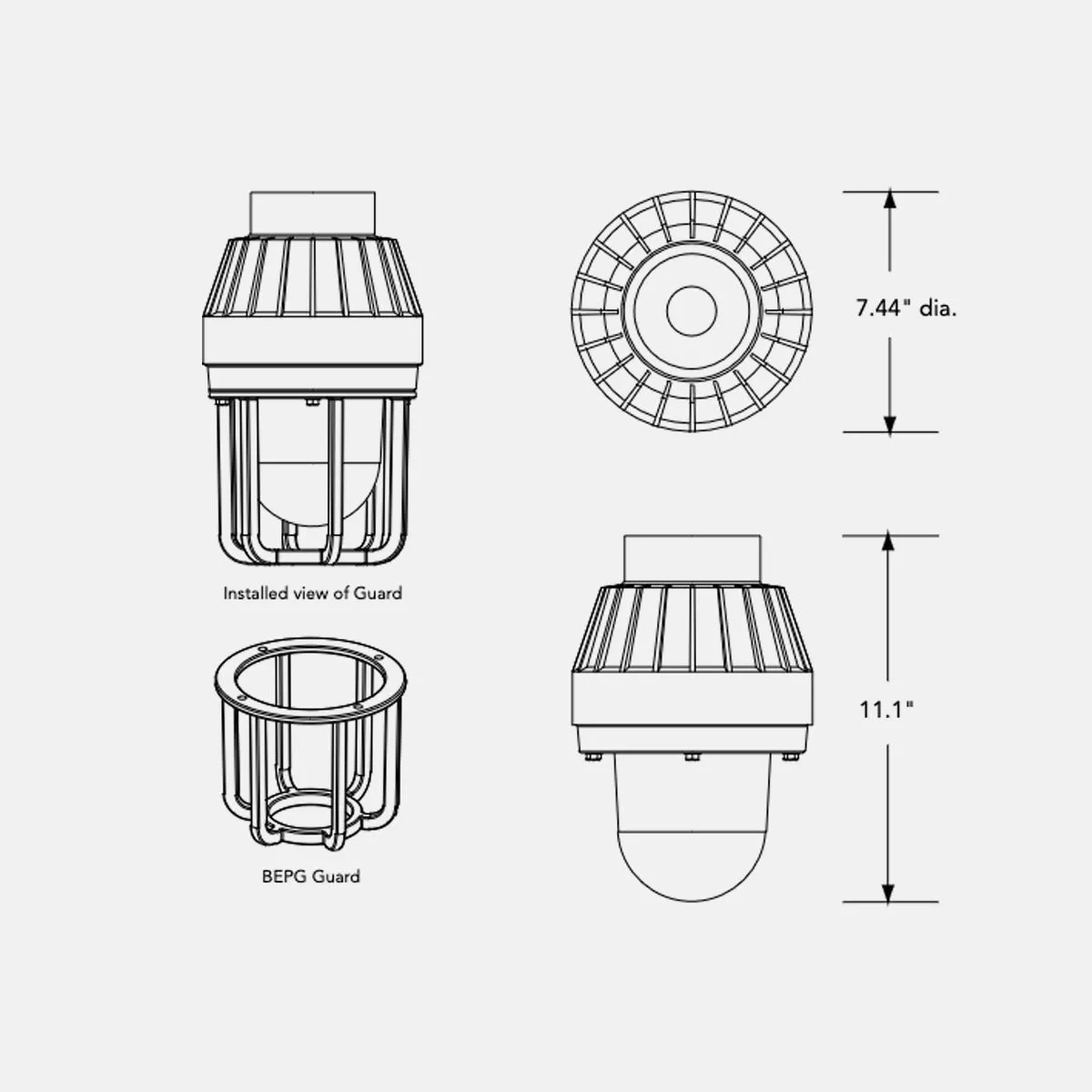 3000 Series LED Explosion-Proof Signal Light