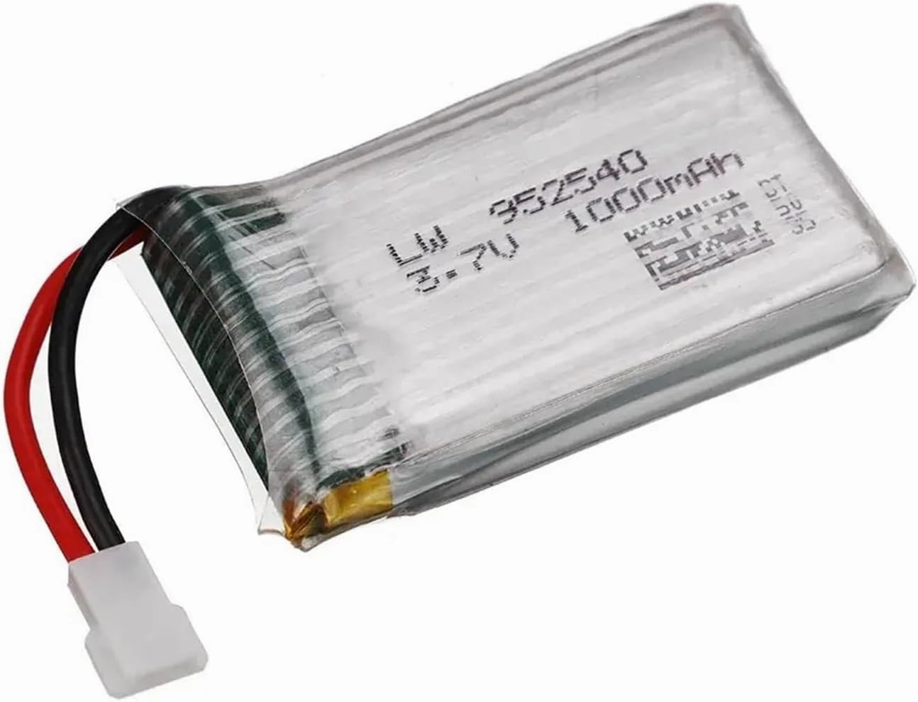 3.7V 1000mAh 25c Lipo Battery 952540， Compatible For Syma， X5 X5C X5SC X5SW TK M68 MJX X705C SG600 Rc Quadcopter Drone Spare Parts(2Pcs)