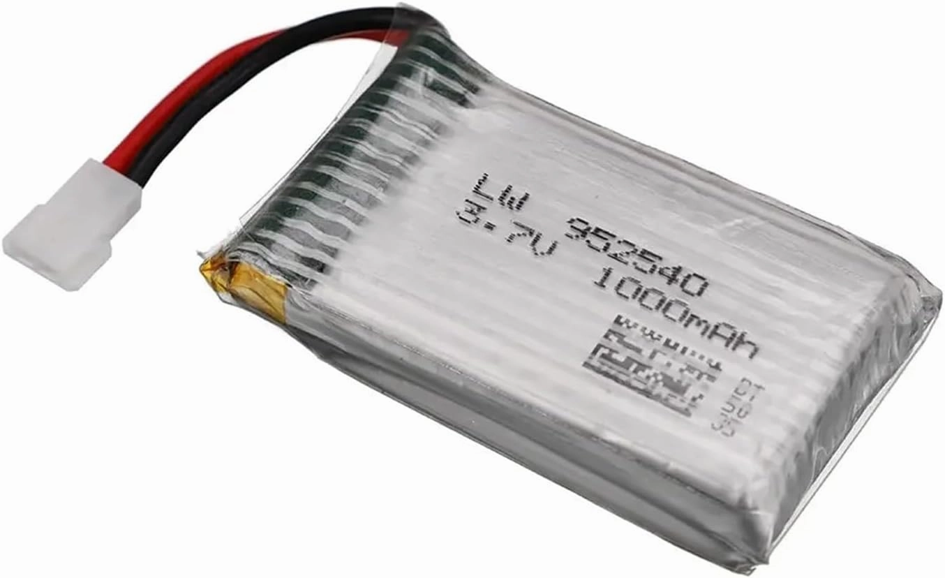 3.7V 1000mAh 25c Lipo Battery 952540， Compatible For Syma， X5 X5C X5SC X5SW TK M68 MJX X705C SG600 Rc Quadcopter Drone Spare Parts(2Pcs)