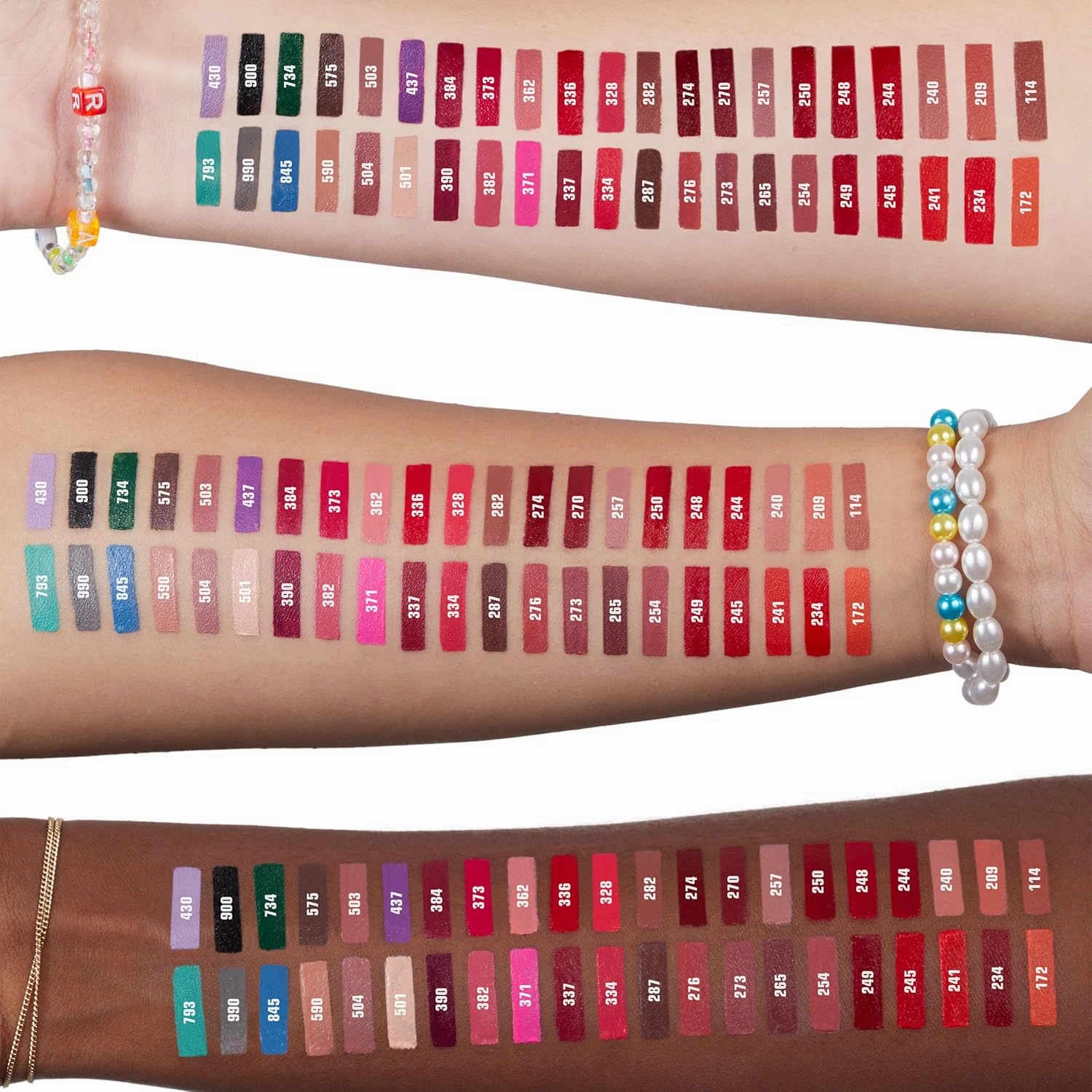 3INA MAKEUP - Vegan - Cruelty Free - The Lipstick 254 - Dark Pink Nude - 5h Lasting - Highly Pigmented Matte - Vanilla Scented - Magnetic Cap