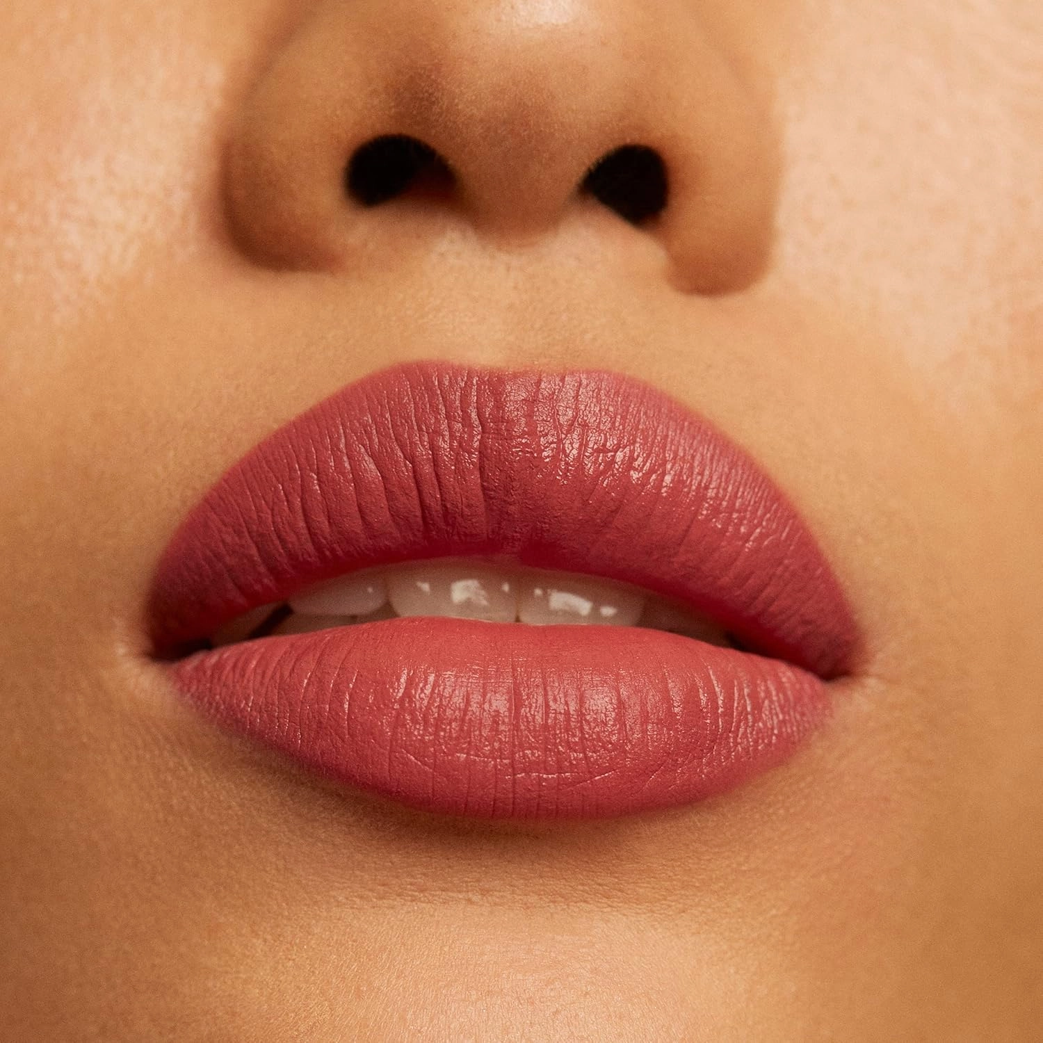 3INA MAKEUP - Vegan - Cruelty Free - The Lipstick 254 - Dark Pink Nude - 5h Lasting - Highly Pigmented Matte - Vanilla Scented - Magnetic Cap