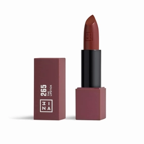 3INA MAKEUP - Vegan & Cruelty Free - The Lipstick 265 - Brown - 5h Lasting - Highly Pigmented Matte - Vanilla Scented - Magnetic Cap