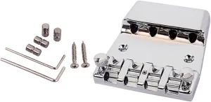 4 Strings Fixed Bass Bridge Accessories 4 Strings Bass Bridge Saddles for Rickenbacker Electric Guitar Parts Accessories