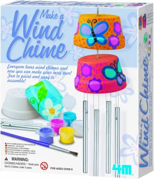 4M Make A Wind Chime Kit - Arts & Crafts DIY Kit - Set of 6