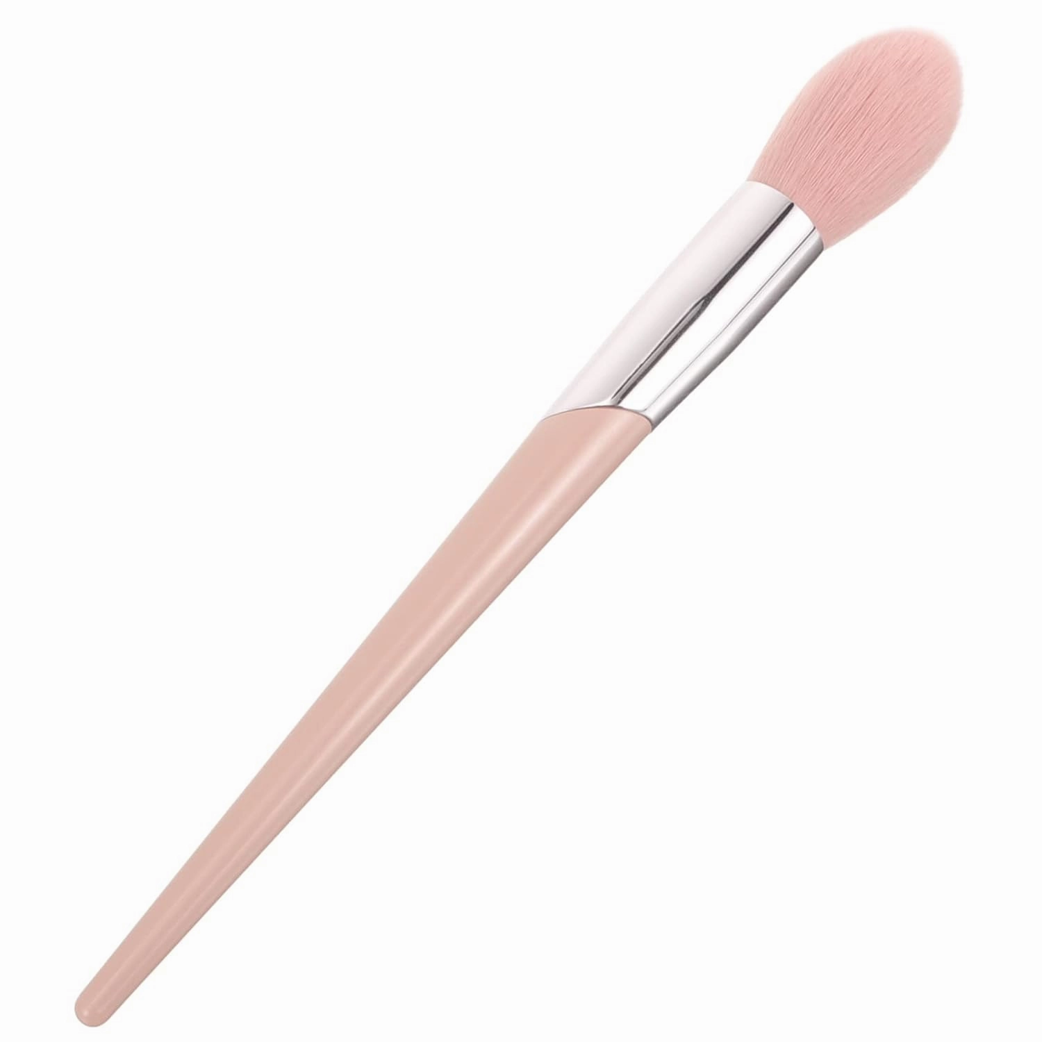 4pcs Makeup Brush for Women Blush and Highlighter Brush Soft Bristles Lightweight Cosmetic Tool for Even Application and Blending for Travel