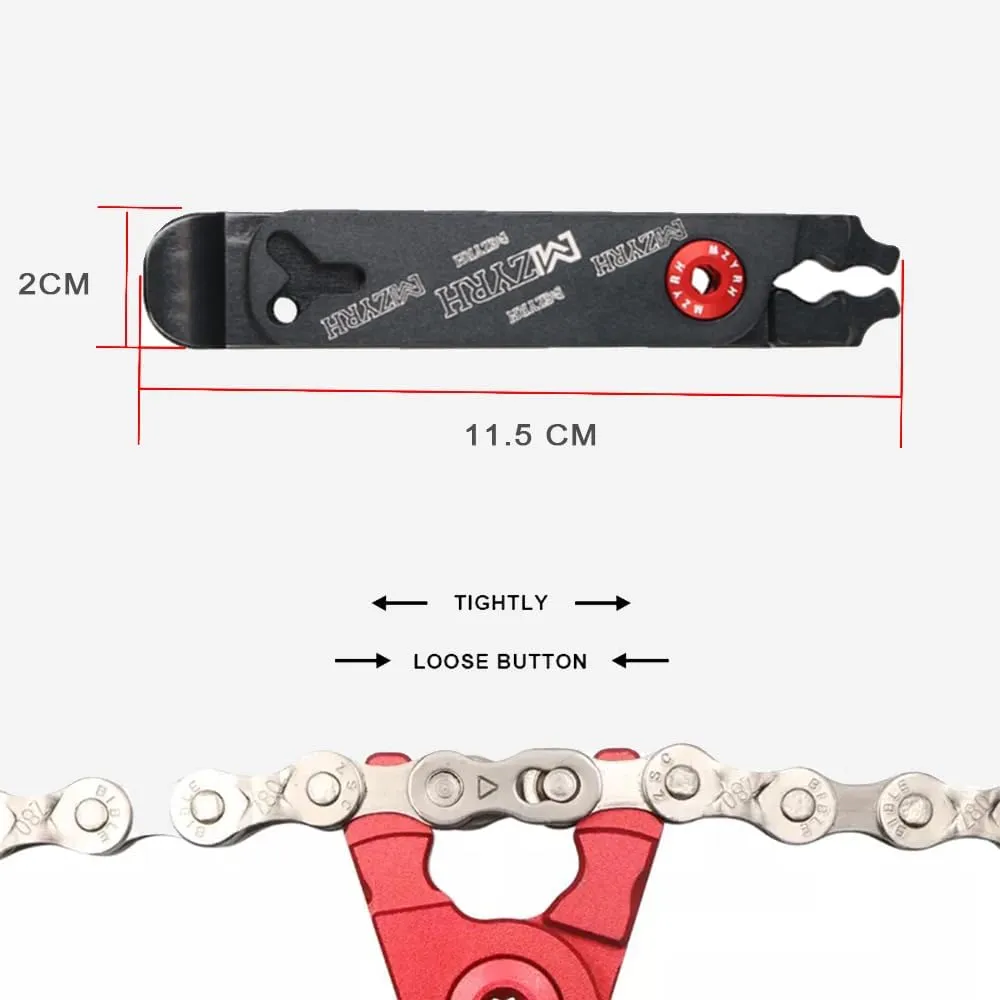 5 in 1 Multitool Combo Pliers Squeeze Bicycle Tire Levers Chain Pliers Valve Core Removal Integrated MTB Bike Tool