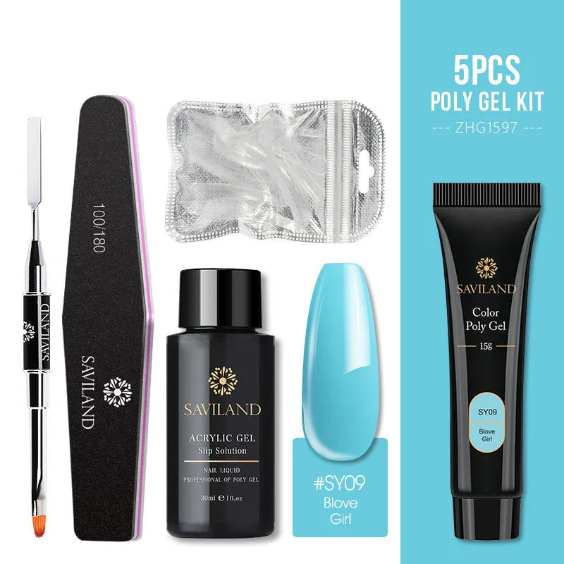 5 Piece Soft Rainbow Gel Kit