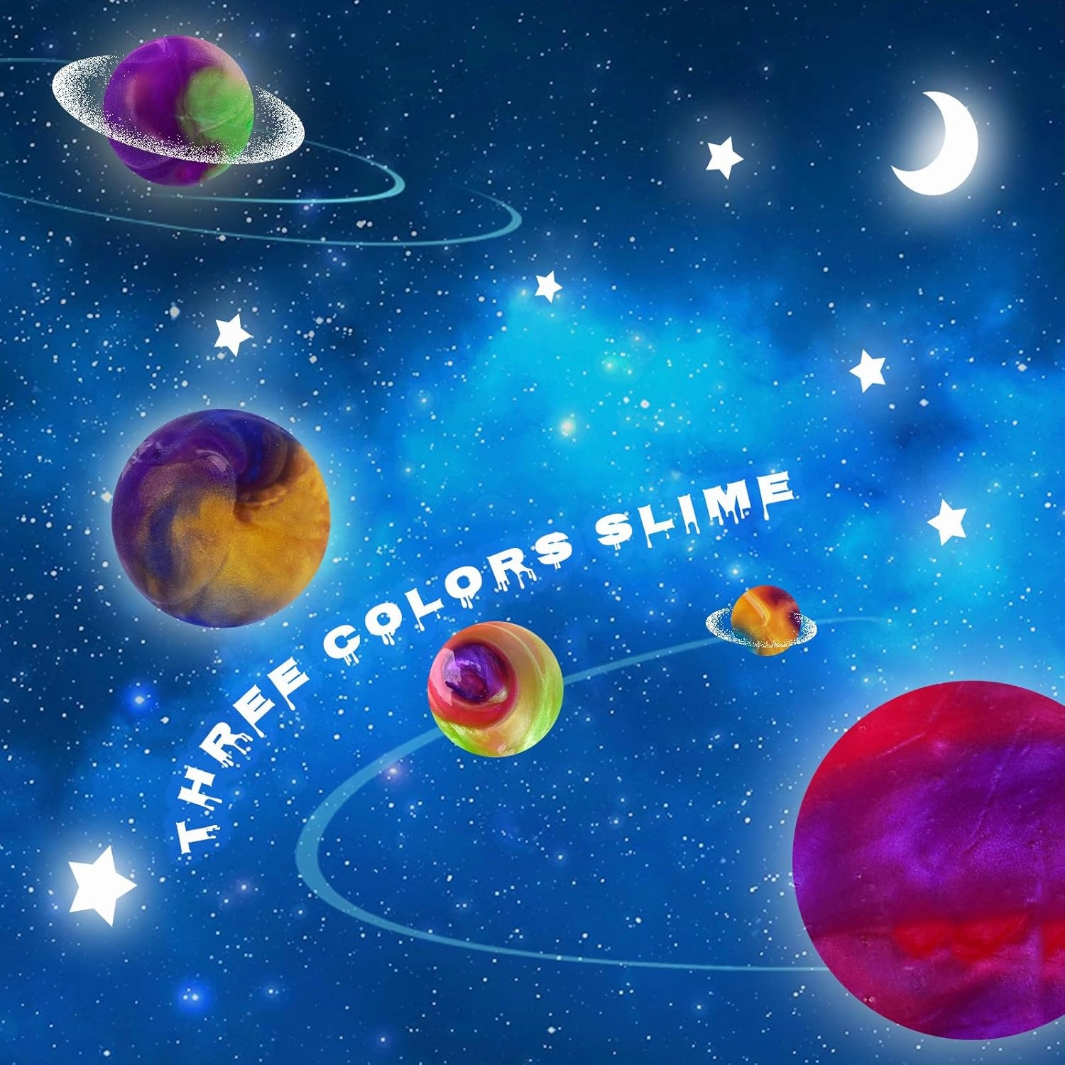 57 Pieces Galaxy Slime,Mini Slime Party Favors for Kids, Non-Sticky,Great Sludge Toys for Girls and Boys, Stress & Anxiety Relief, Wet,Halloween,Christmas,Birthday,Easter Basket Stuffers.
