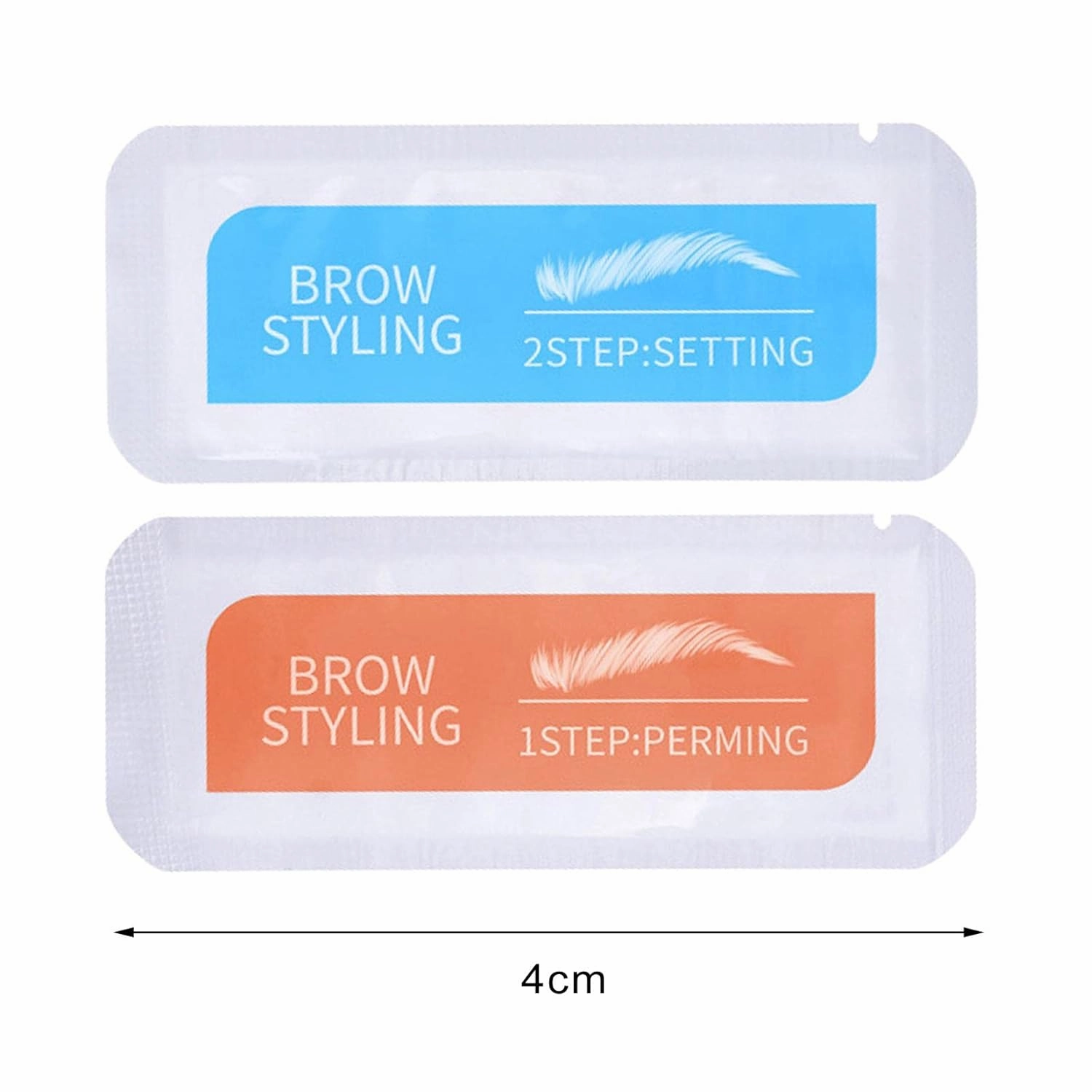 5X Eyebrow Ironing Agent Eyebrow Fixative, Fast Setting Trendy Eyebrow Shaping Lift Kit, Disposable Makeup Beauty Tool for Salon and Girls