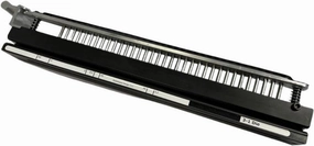 75420 Plastic Comb Punch Die; Adjustable Margin; Rectangle Holes; 5/16" Wide and 1/8" Tall Holes; 0.5625" Spacing; Compatible with Rhin-O-Tuff HD7500 Horizontal Punch