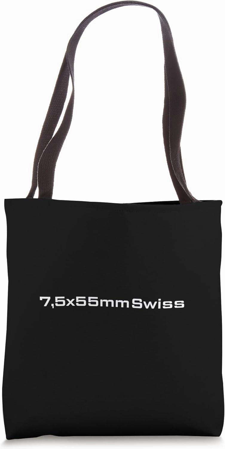 7,5x55mm Swiss, Historical Ordnance Rifle, Ordnance Ammo Tote Bag