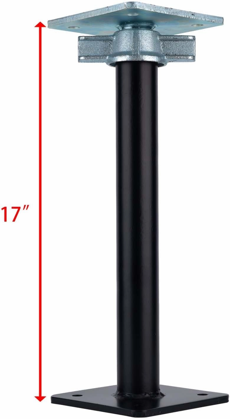 Adjustable Support Jack Lightweight Steel Bracing and Jack Posts - 17" - 25" Adjustment Range Adjustable Jack for Temporary Support Suitable for Cellar Ceilings, Underpasses, Attics, Decks