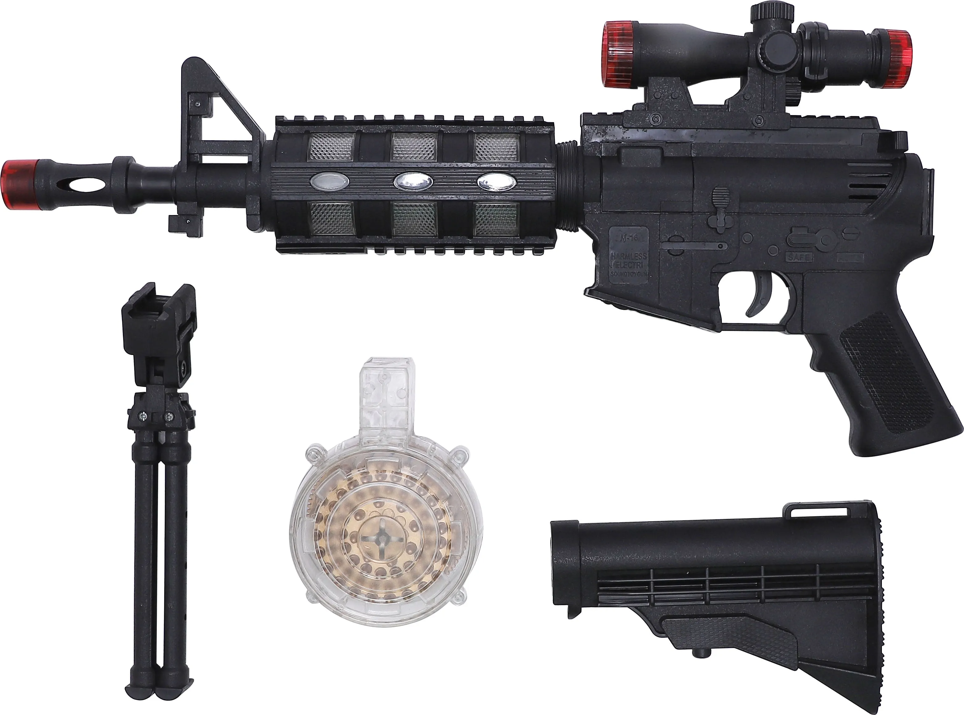 AK-87 Flashing Gun | Shooting Gun | Role Play Toy | Compact Toy Gun | Imaginative Play Gun | For Kids 3  years