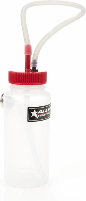Allstar Performance ALL11017 Bleeder Bottle with Magnet and Check Valve , White