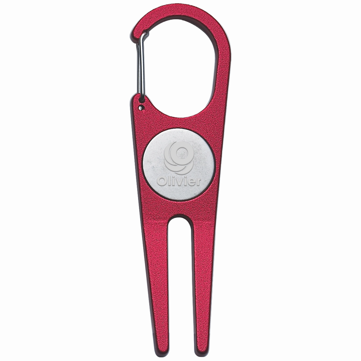 Aluminum Divot Tool With Ball Marker