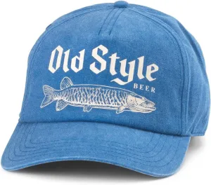 AMERICAN NEEDLE Old Style Beer Unisex Adjustable Snapback Baseball Hat