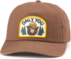AMERICAN NEEDLE Smokey The Bear Patch Unisex Adjustable Snapback Baseball Hat