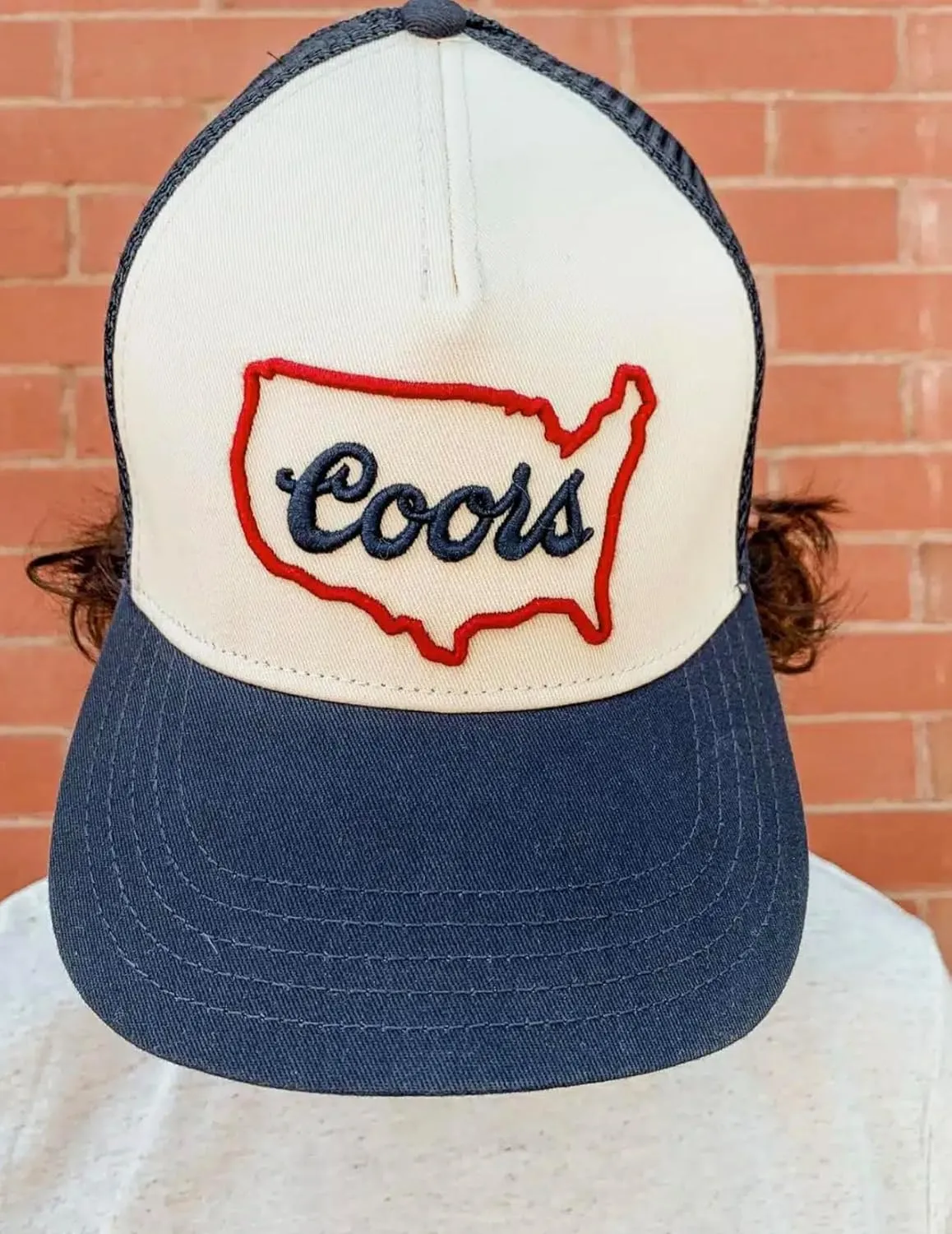 AMERICAN NEEDLE State Valin Snapback Trucker Cap, Beer Brand Hat, 22007A Adjustable OSFA