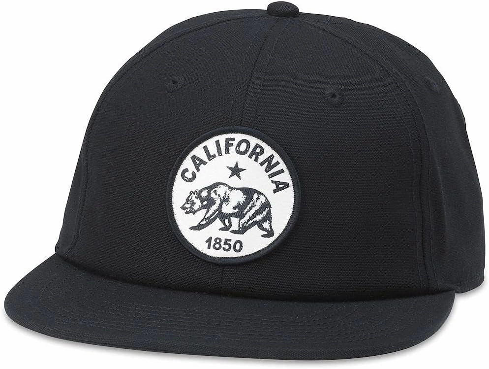 AMERICAN NEEDLE Cali California Bear Patch Unisex Adjustable Snapback Baseball Hat