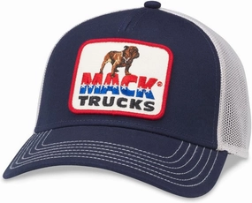 AMERICAN NEEDLE Mack Trucks Patch Unisex Adjustable Snapback Baseball Hat