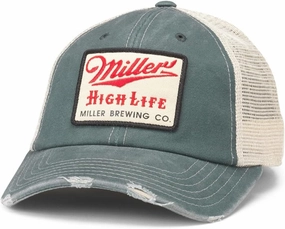 AMERICAN NEEDLE Miller High Life Beer Patch Unisex Adjustable Snapback Baseball Hat