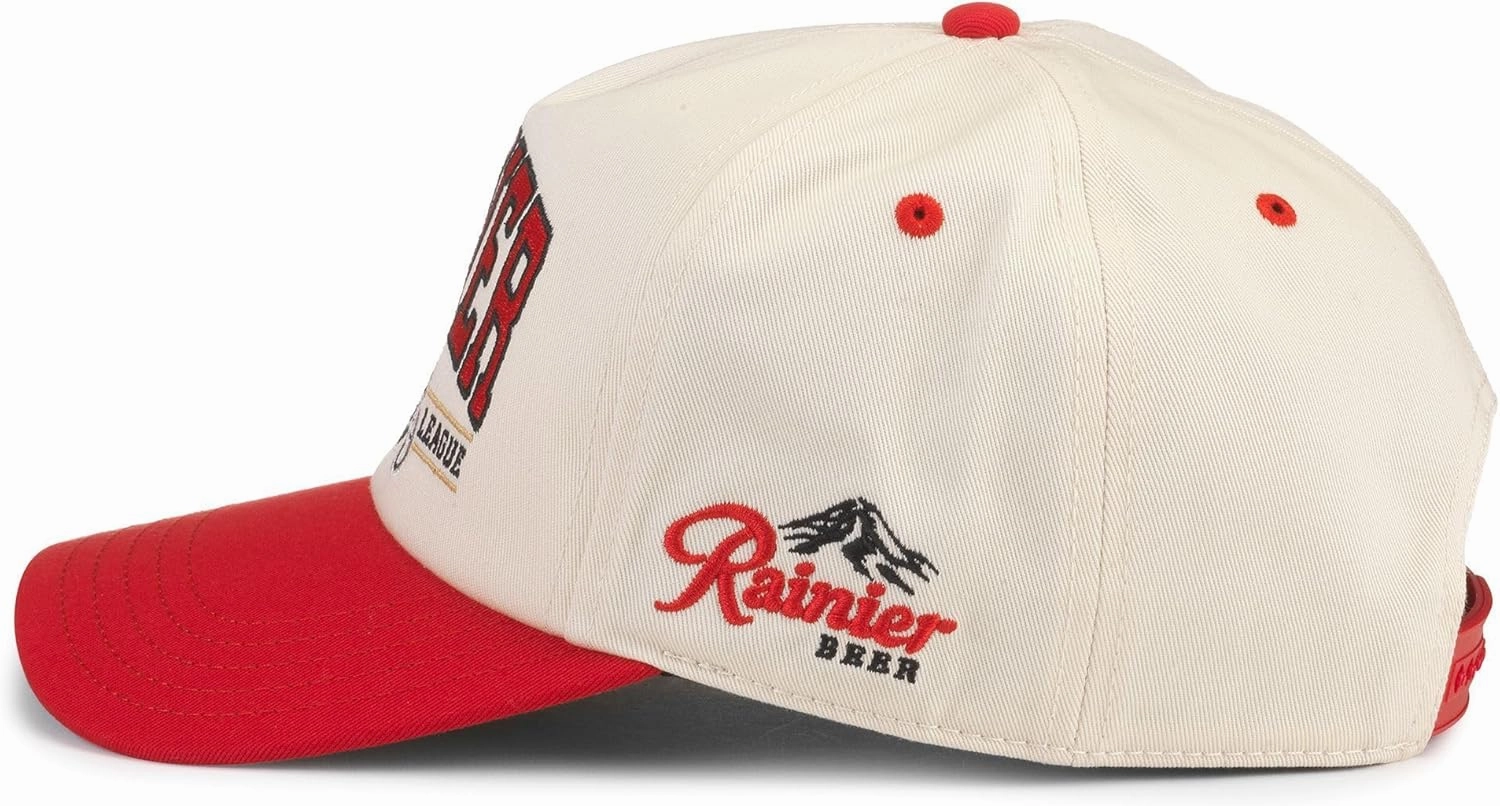 AMERICAN NEEDLE Rainier Beer Unisex Adjustable Snapback Baseball Hat