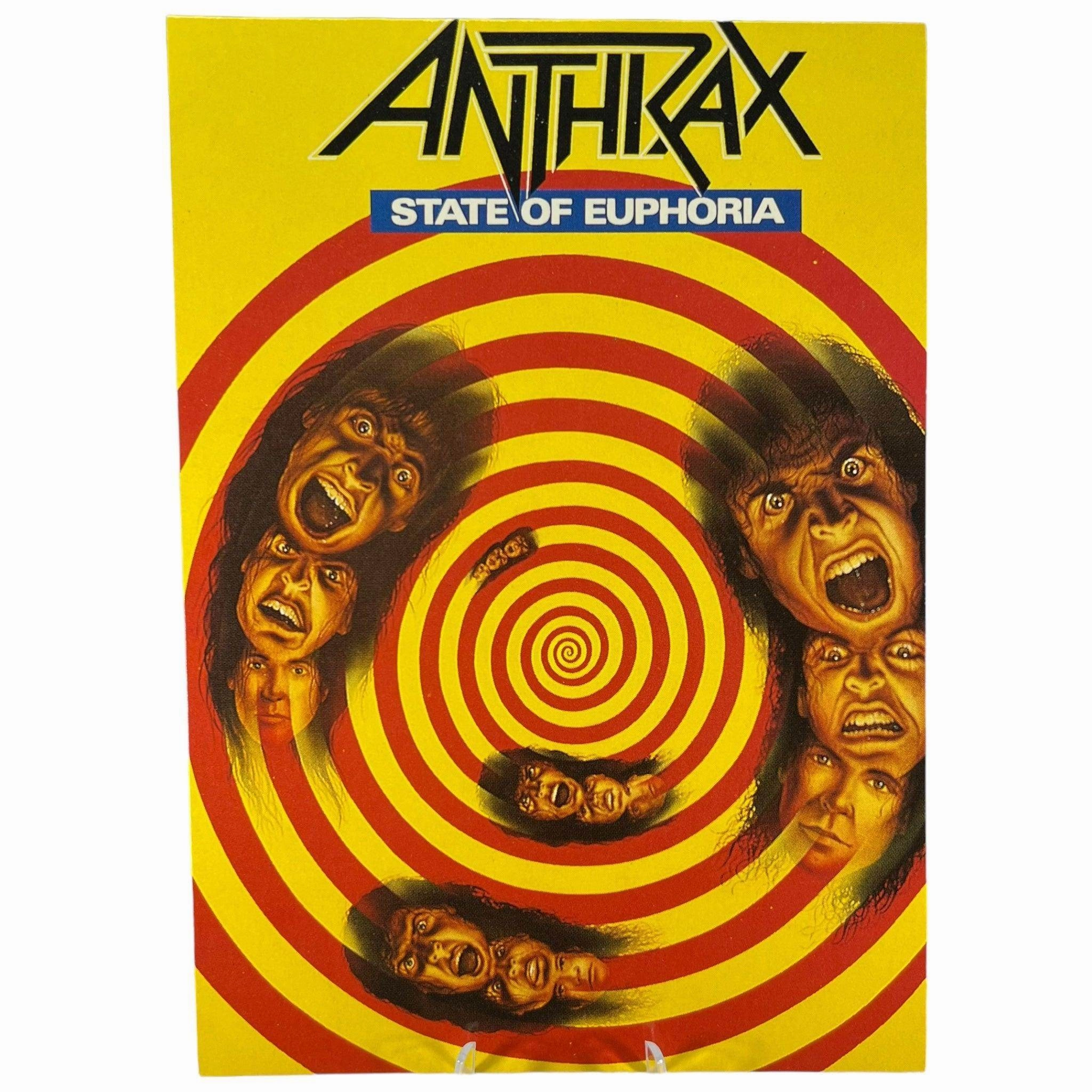 Anthrax State Of Euphoria Post Card