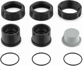 ANTOBLE R0452100 Universal Union Kit Replacement Parts for Zodiac Jandy AquaPure PLC1400 PLC700 AquaPure and Purelink 3-Port Cells Nature2 Fusion Pool and Spa Water Purification System