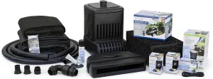 Aquascape 53039 Medium | AquaSurgePRO 2000-4000 Complete Waterfall Kit with 16 Feet Stream, Black