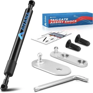 ARANA Tailgate Assist Shock for Ford Ranger, 2019-2024 Ford Ranger Tailgate Soft Open Accessories, 43206 Truck Tail gate Damper(All Tools Provided)