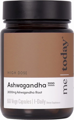 Ashwagandha 3000 – High Strength Adaptogen for Stress Relief & Mental Clarity – 60 Vegan Capsules – Natural Support for Calm, Focus & Resilience – Plant-Based, Daily Wellness Formula